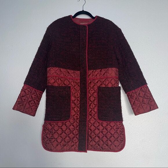 🚨 3 for $25 - ASOS Quilted Tweed Jacket - Picture 3 of 11